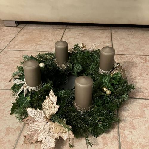 Bild zeigt Adventkranz