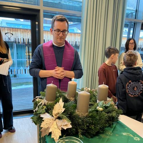 Bild zeigt Pfarrer Fritz